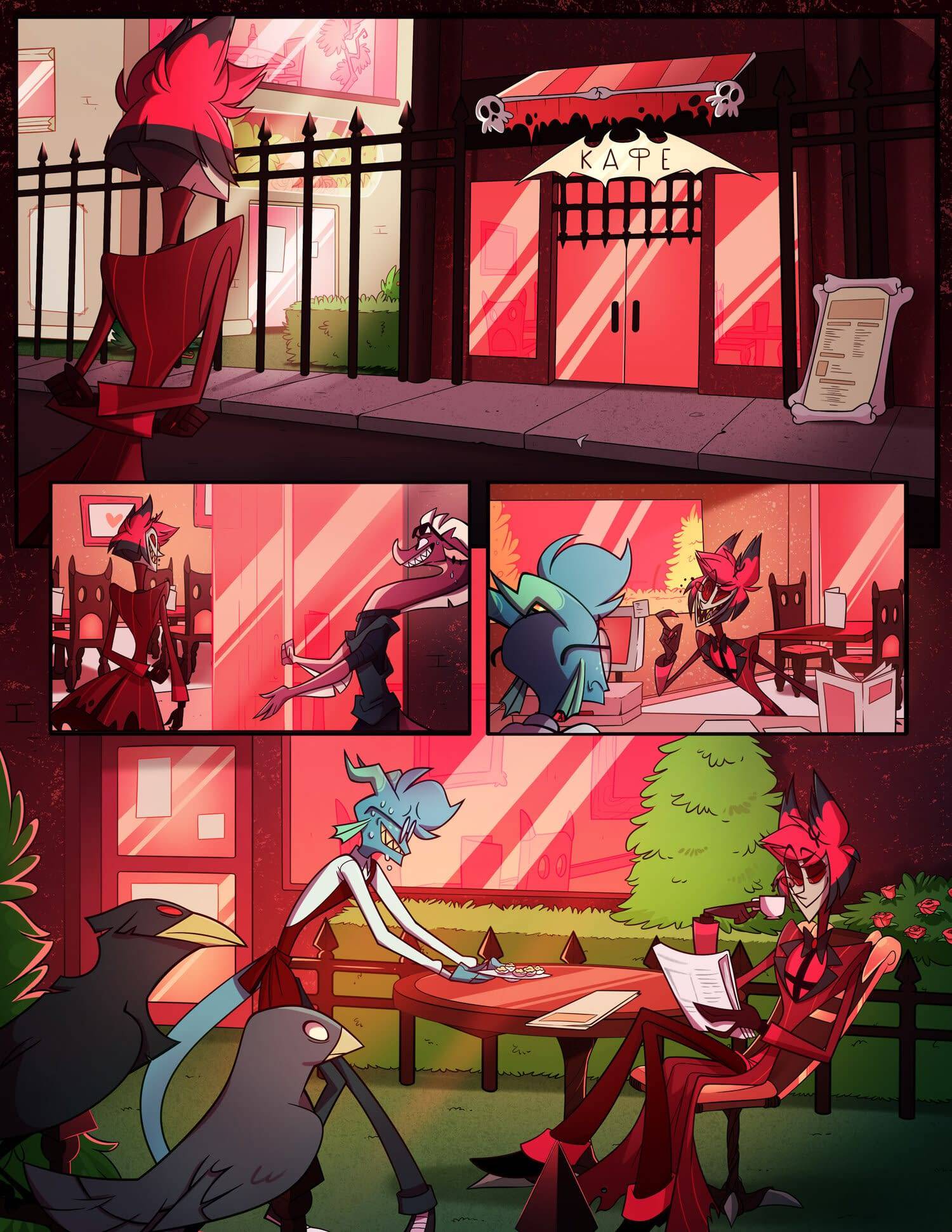 Hazbin hotel comics